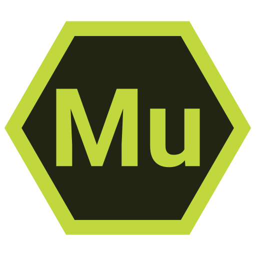 Adobe, hexa, mu, tool icon