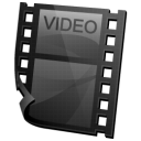 Clip, my video, video icon