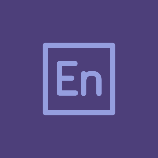 Adobe, encore, light, room icon