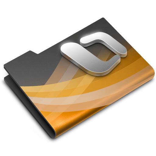 Powerpoint, dark, overlay icon