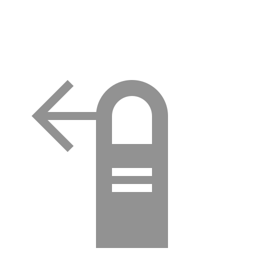 Finger, left, swipe icon