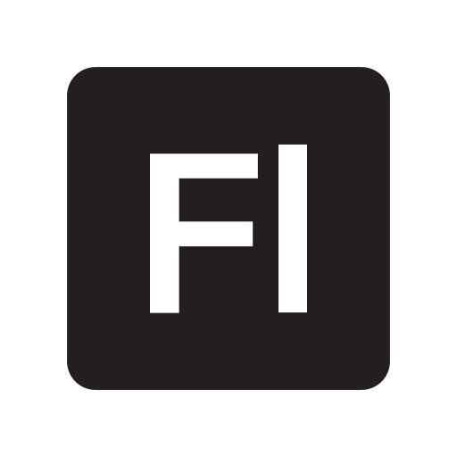 Adobe, extension, file, flash, format icon
