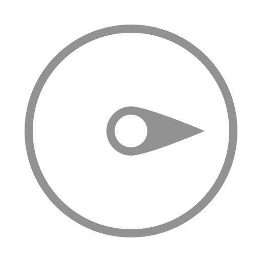 Compass, east icon