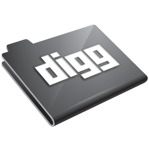 Digg, grey icon