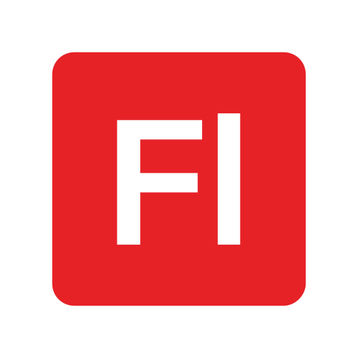 Adobe, extension, file, flash, format icon