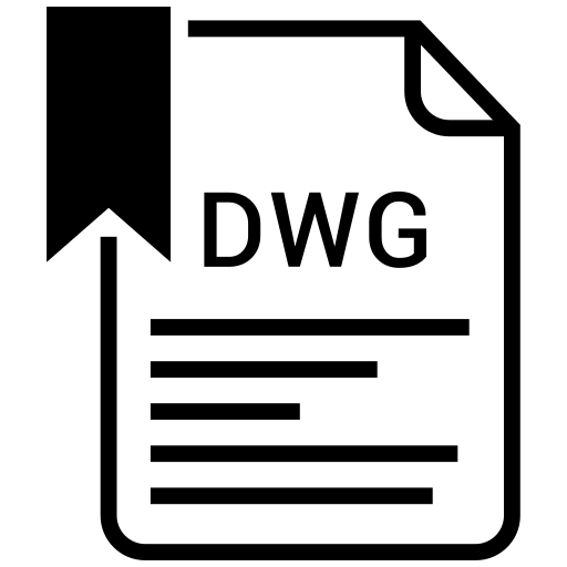 Dwg, extensiom, file, file format icon