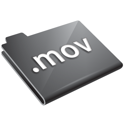 Mov, grey icon