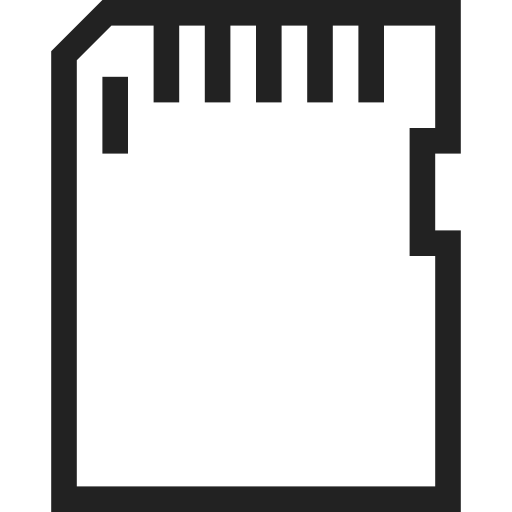 Card, sd, data, storage icon