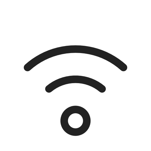 Medium, wifi, wireless, data, storage icon