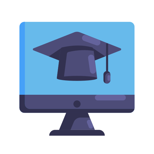 Browser, education, internet, online graduation, school, web icon