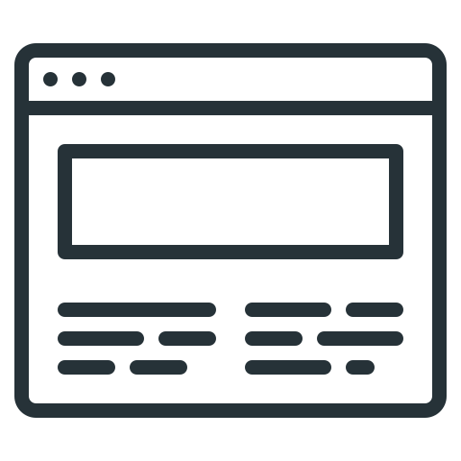 Web, website, site, browser icon