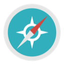 Safari, browser, compass icon