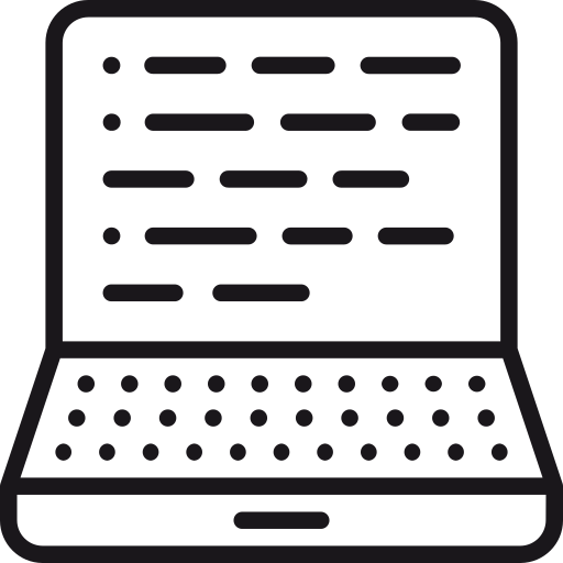 Programming, coding, development, web icon