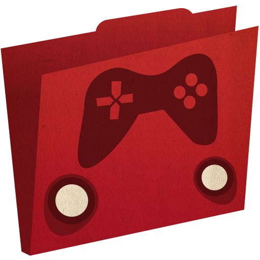 Folder, games icon