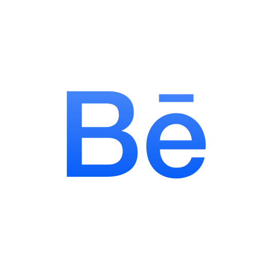 Adobe, be, behance, design, shubhambhatia, thevectorframe icon