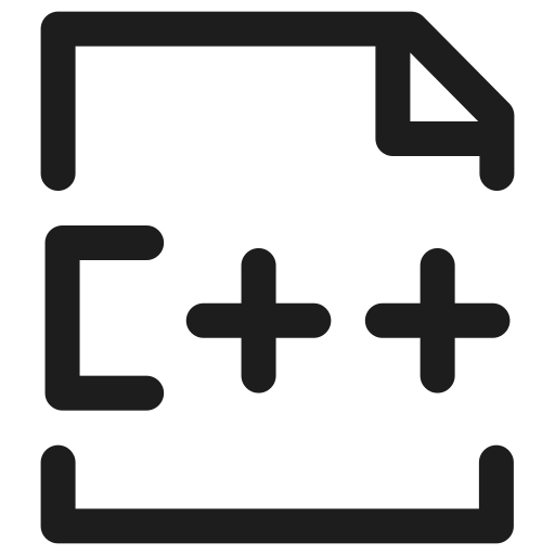 C++, coding, filetype, programming, extension icon