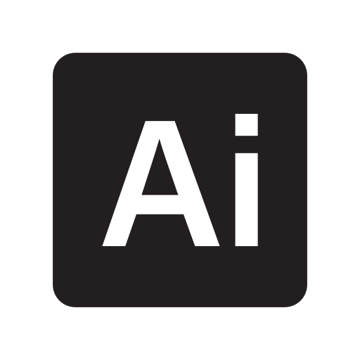 Adobe, extension, file, format, illustrator icon