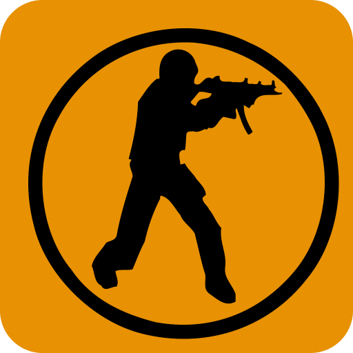 Counter-strike, counterstrike, cs, games, gaming, multiplayer, squircle icon