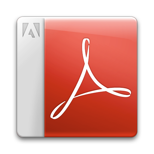 Acrobat reader, adobe, pdf icon