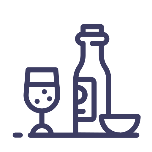 Alcohol, banquet, beer, beverage, drink, water bottle, wine icon