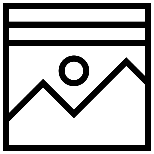 Gallery, images, photo, picture, show icon
