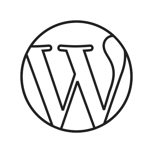 Blog, homepage, internet, page, web, website, wordpress icon