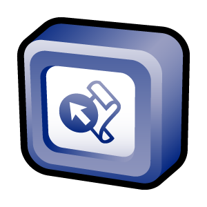 Front, microsoft, office, page icon