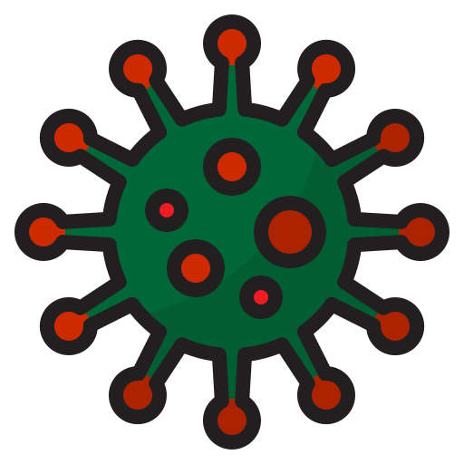 Cell, corona, coronavirus, covid19, virus icon