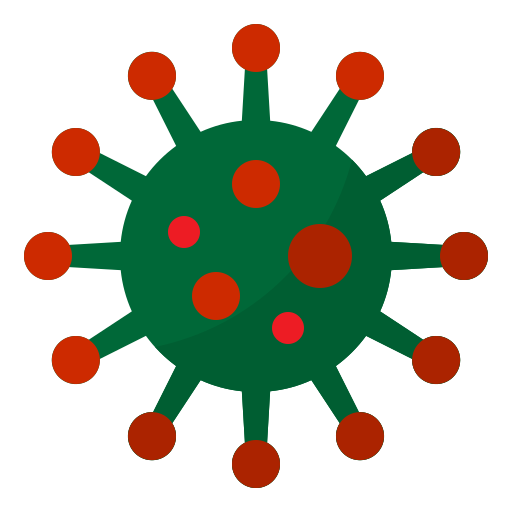 Cell, corona, coronavirus, covid19, virus icon