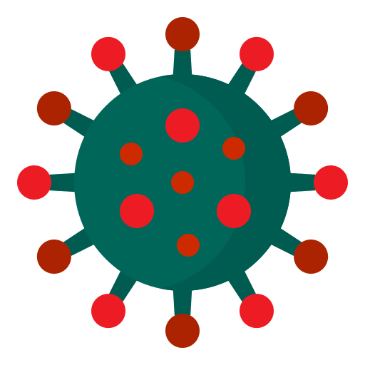 Cell, corona, coronavirus, covid19, virus icon