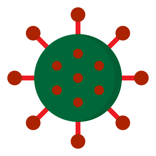 Cell, corona, coronavirus, covid19, virus icon