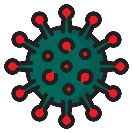 Cell, corona, coronavirus, covid19, virus icon