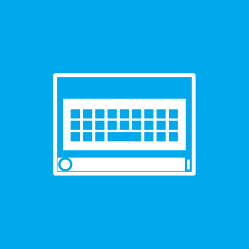 On, screen, keyboard icon