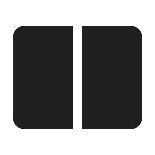 Ic, fluent, dual, screen, group, filled icon