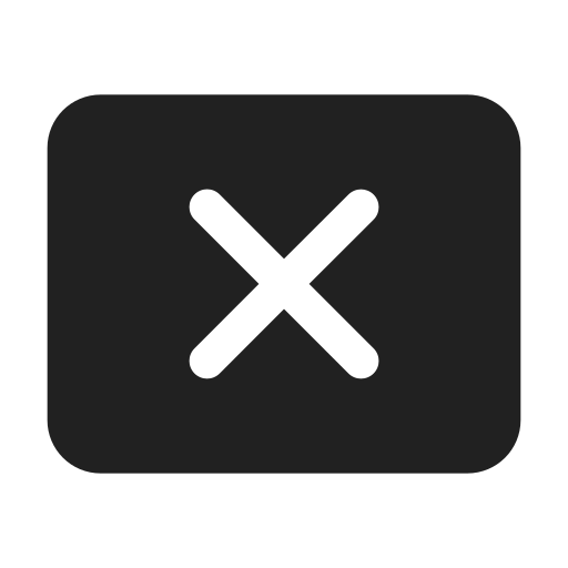 Ic, fluent, share, screen, stop, filled icon