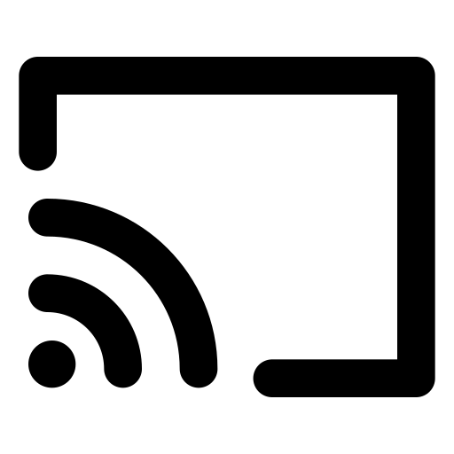 Cast, screen icon