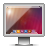 Screen, lensflare, glossy icon