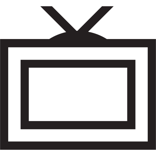 Cable, media, television, tv icon