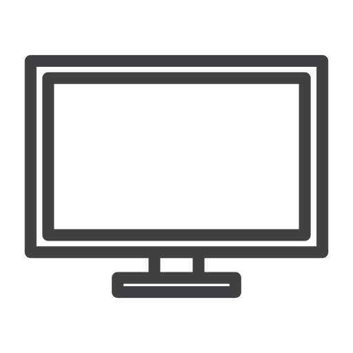 Communication, television icon