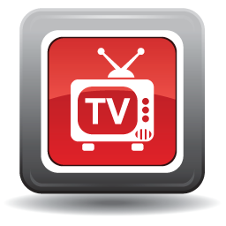 Television, old tv icon