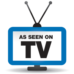 As seen on, television icon