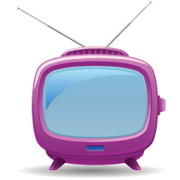 Television, old tv icon