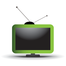 Televisoin, old tv icon