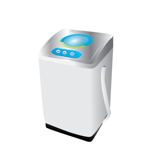 Cleaning, janitor, machine, washing icon