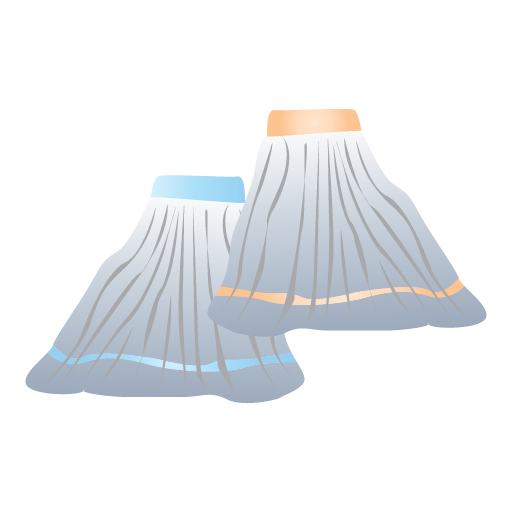 Cleaning, janitor, rag icon