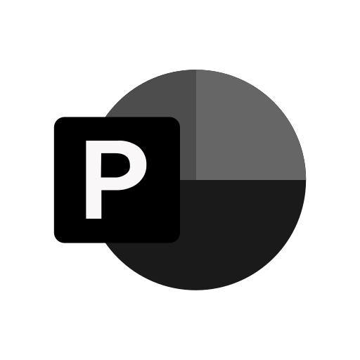 Powerpoint, presentation, business, finance icon