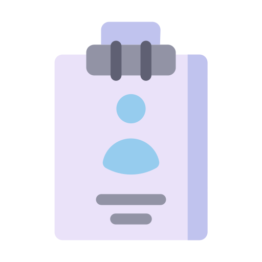 Office, finance, business, id, card icon