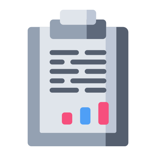 Marketing, file, business, clipboard, data icon