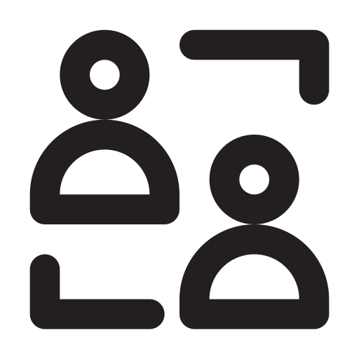 Business, management, media, presentation, relationship icon