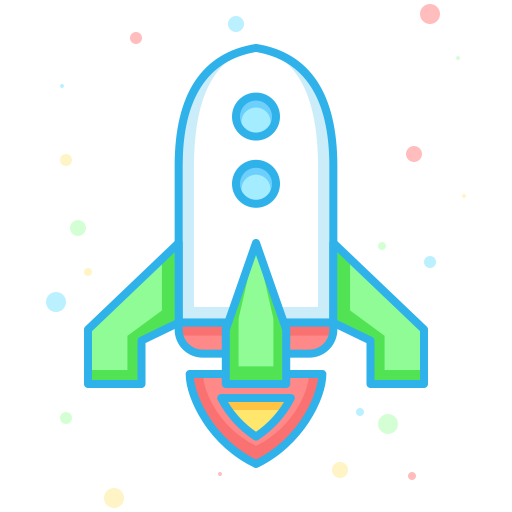 Business, company, economic, finance, interprise, rocket icon